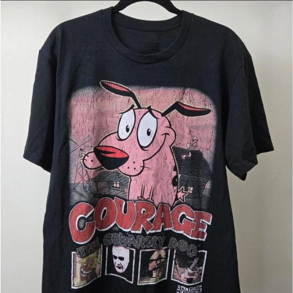 Summer Dog Clothing - Summer Vintage Courage The Cowardly Dog