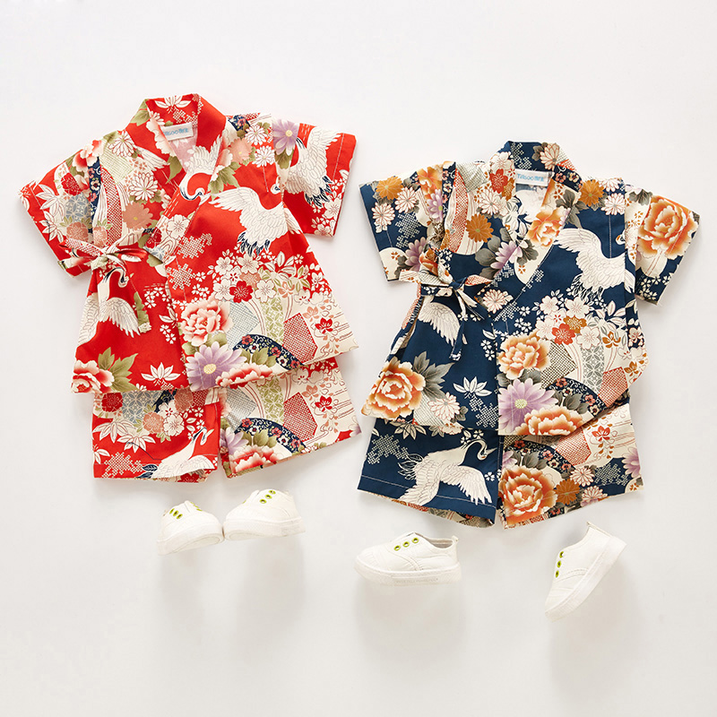 Summer Clothing Baby Boy - Trẻ Em Mùa Hè Yukata Quần