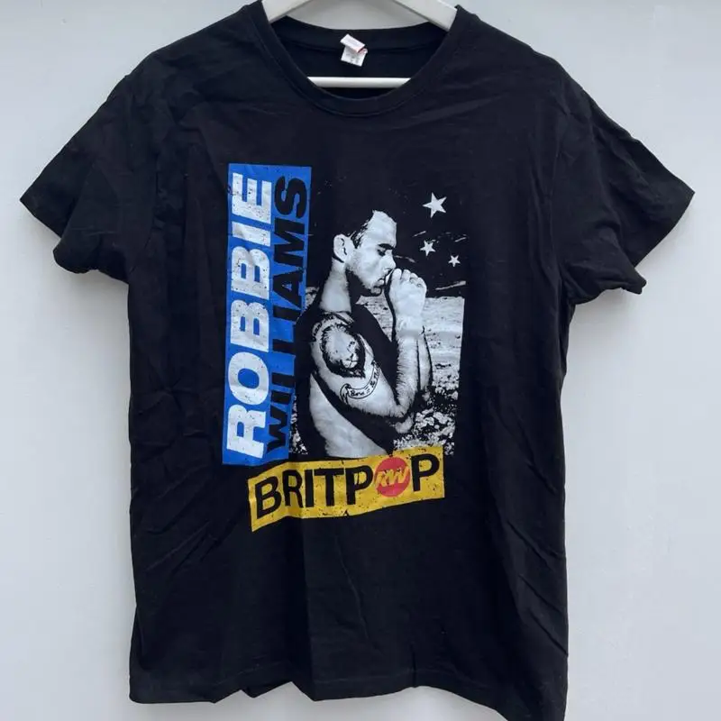 Summer Clothing Uk - Robbie Williams Britpop T Shirt Tour