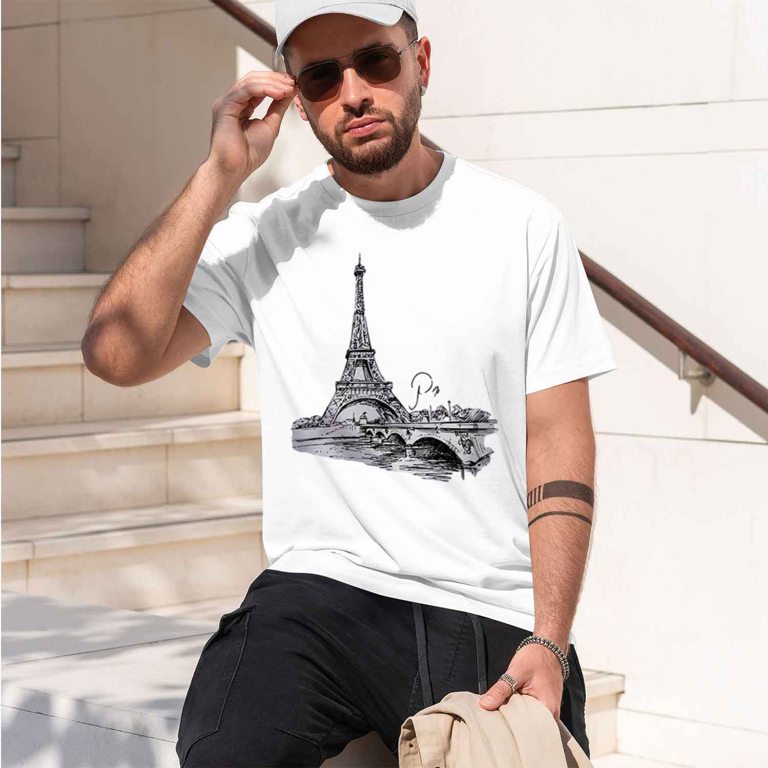 Women's 90s T Shirt Paris Prin - đánh giá và giá Summer Clothing In Paris