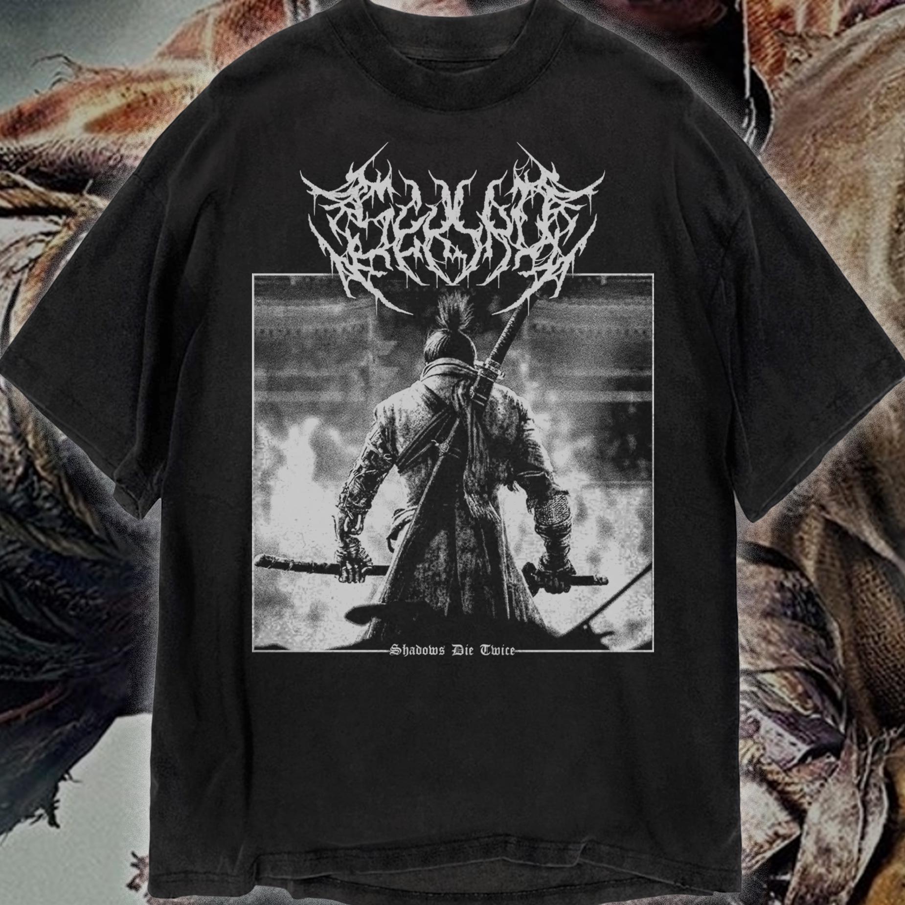 Sekiro Printed Pure Cotton T-S - đánh giá và giá Summer Games Clothing
