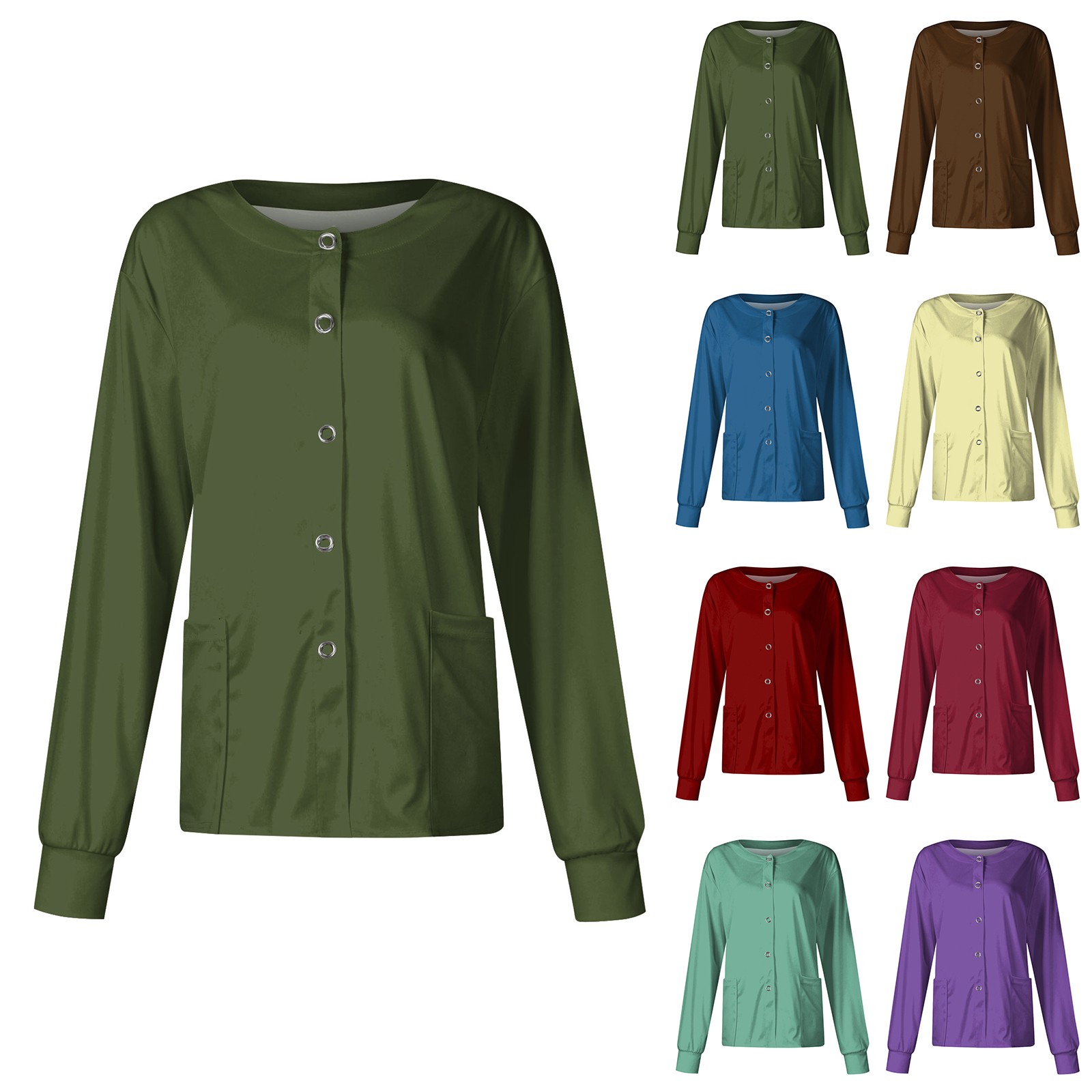 Women Long Sleeve Pocket Worki - đánh giá và giá Rash Guard Long Sleeve