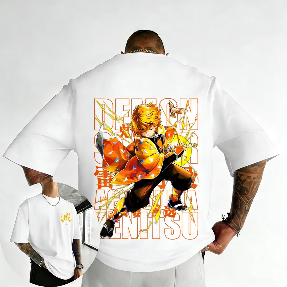 Plus Size Demon Slayer Summer  - đánh giá và giá Summer Clothing Styles Men
