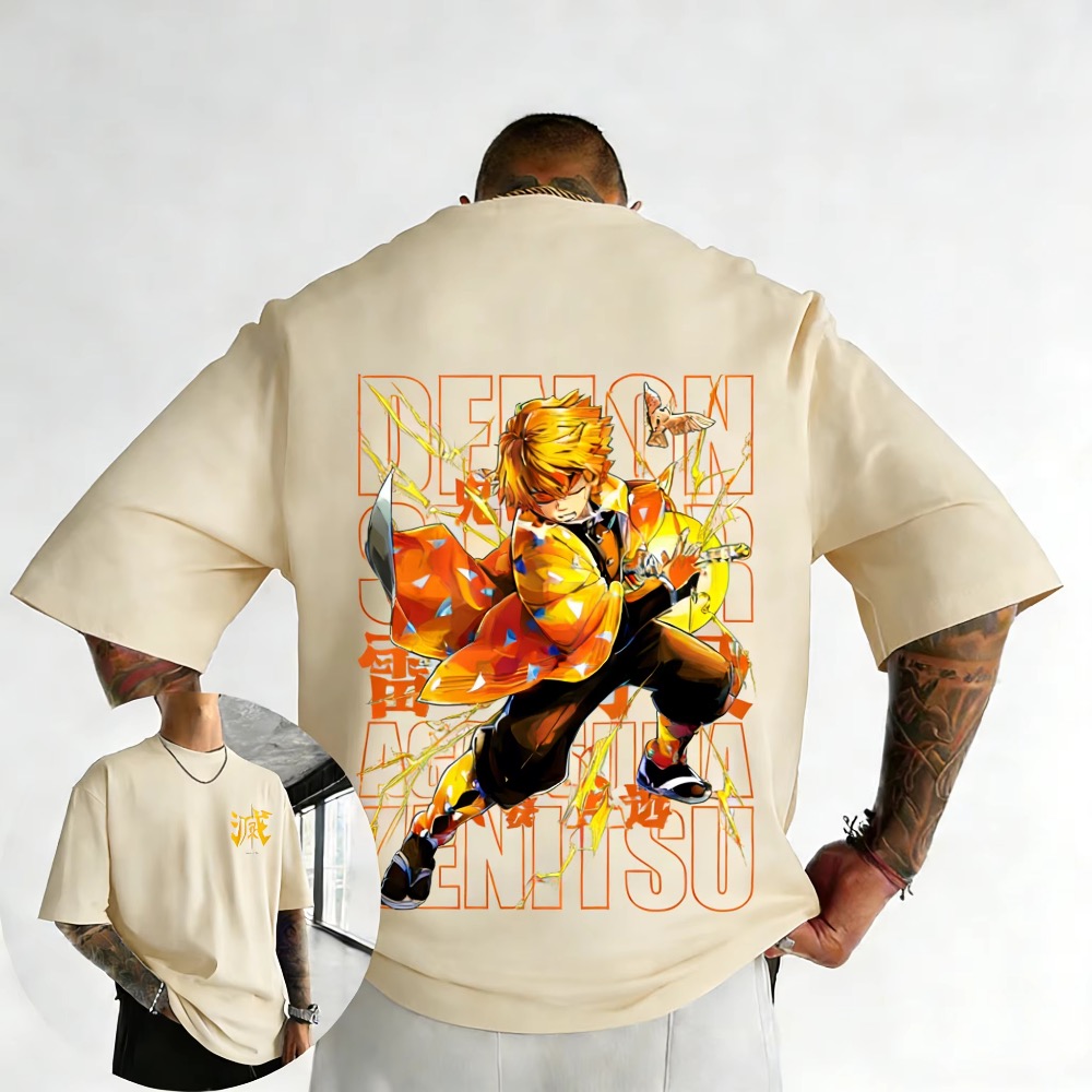 Plus Size Demon Slayer Summer  - đánh giá và giá Summer Clothing Styles Men