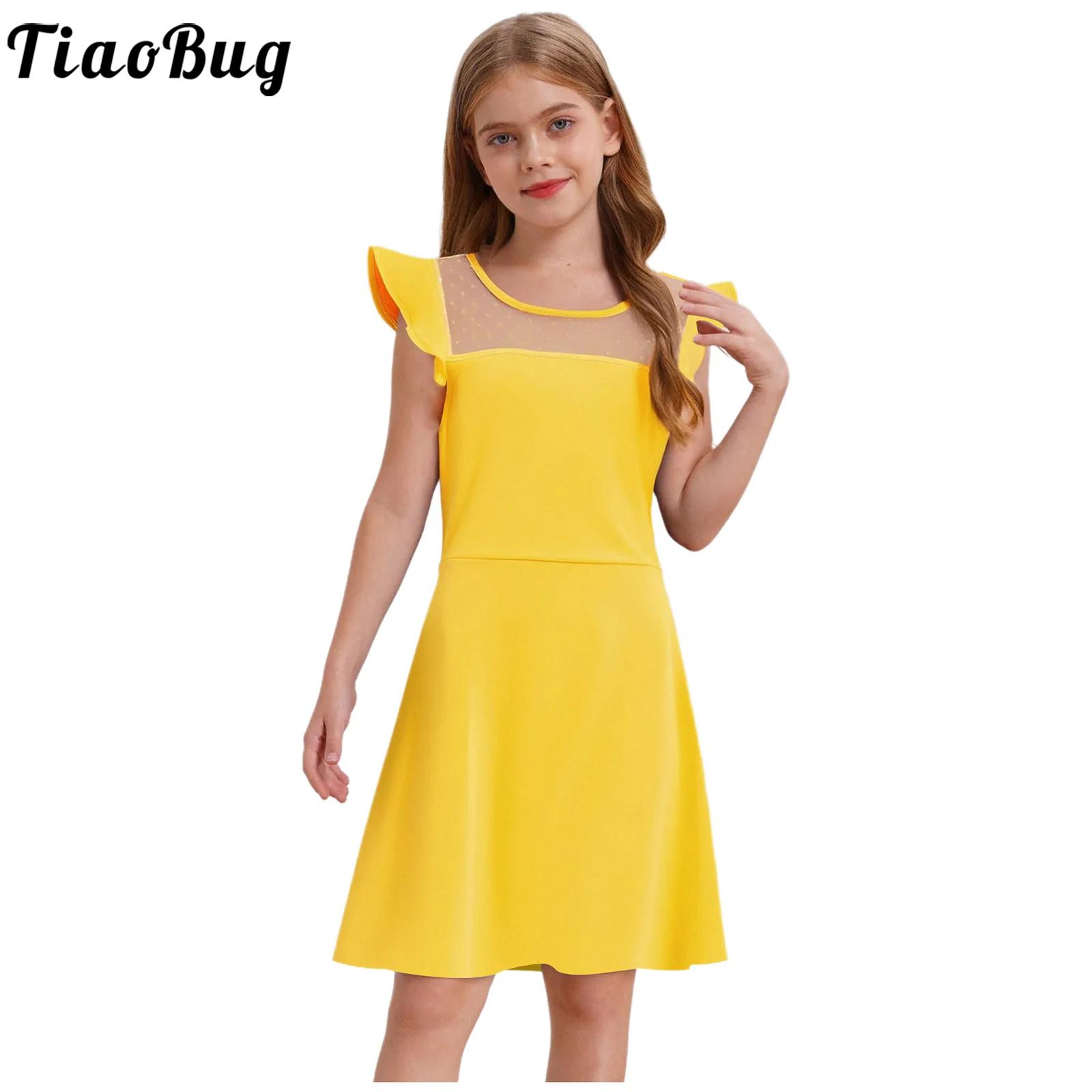 Teen Girls Summer Dress Ruffle - đánh giá và giá Summer Clothing Teens