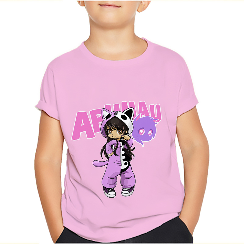 Aphmau Meows Cat T Shirts Cart - đánh giá và giá Summer Clothing Baby Boy