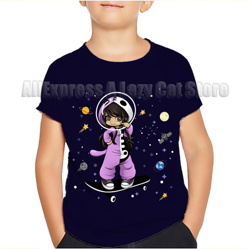 Aphmau Meows Cat T Shirts Cart - đánh giá và giá Summer Clothing Baby Boy
