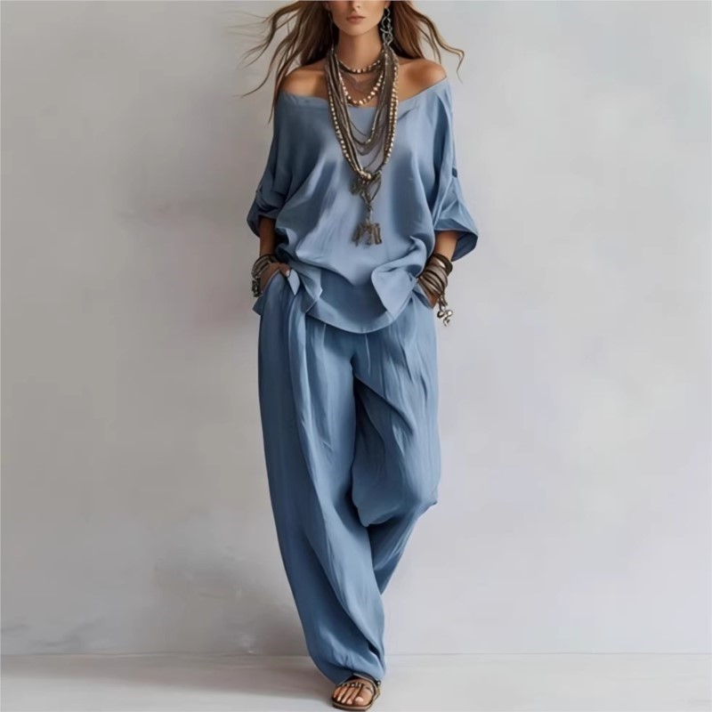 Summer New Casual Loose Linen  - đánh giá và giá Summer Linen Clothing For Women