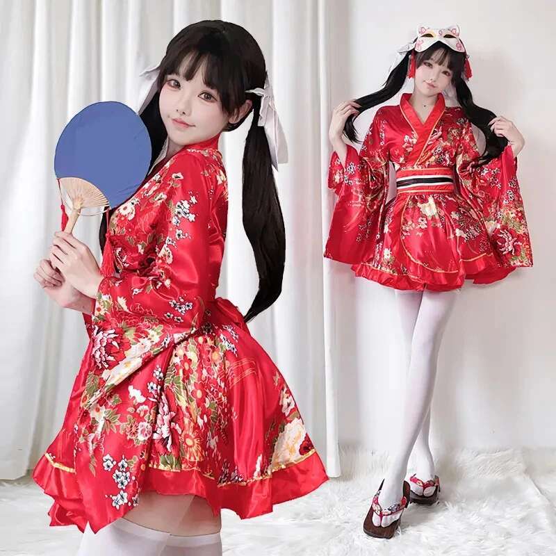 Japanese Modified Kimono Dress - đánh giá và giá Summer Alt Clothing