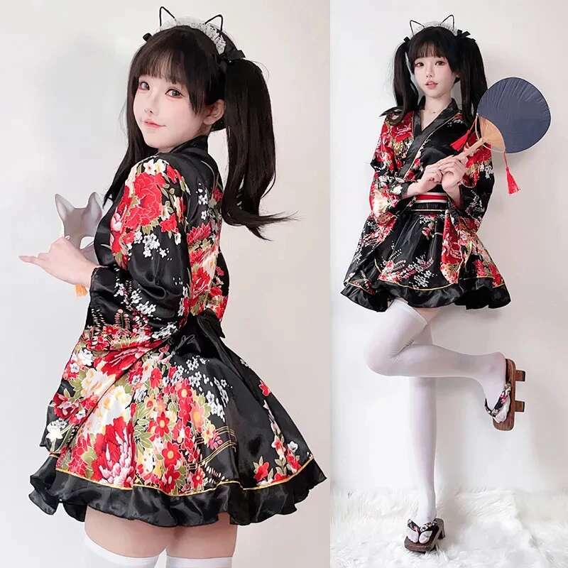 Japanese Modified Kimono Dress - đánh giá và giá Summer Alt Clothing