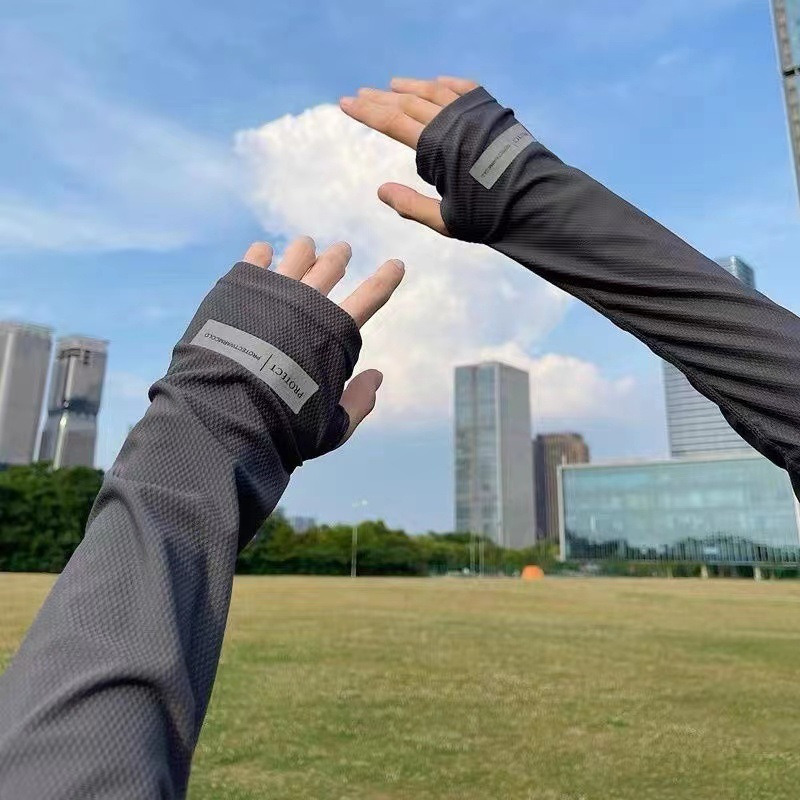UV Solar Arm Sleeves Men Cycli - đánh giá và giá Rash Guard Long Sleeve