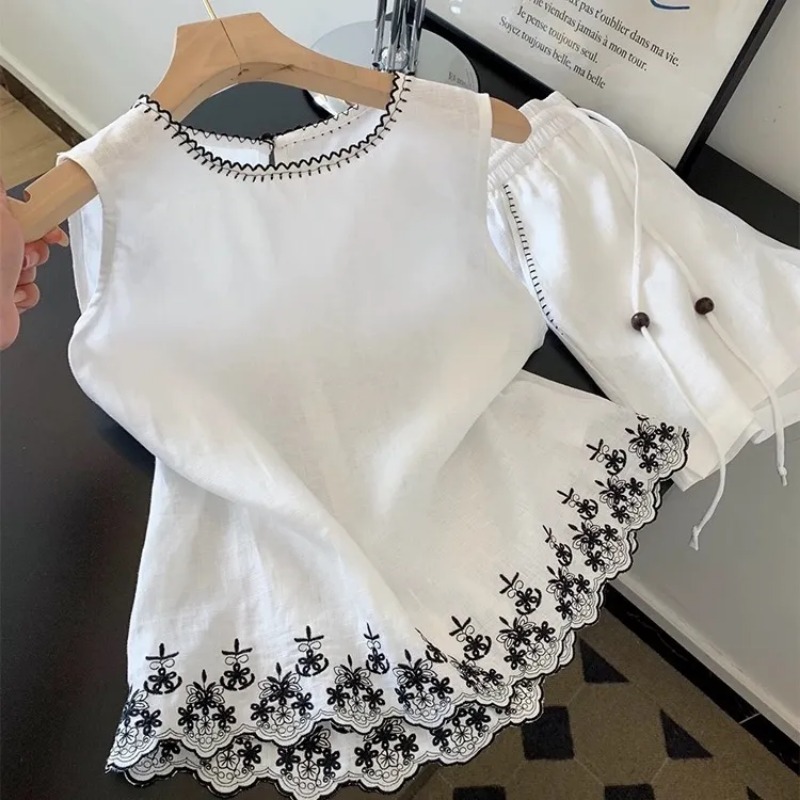 Simple Old Money Style Cotton  - đánh giá và giá Summer Linen Clothing For Women