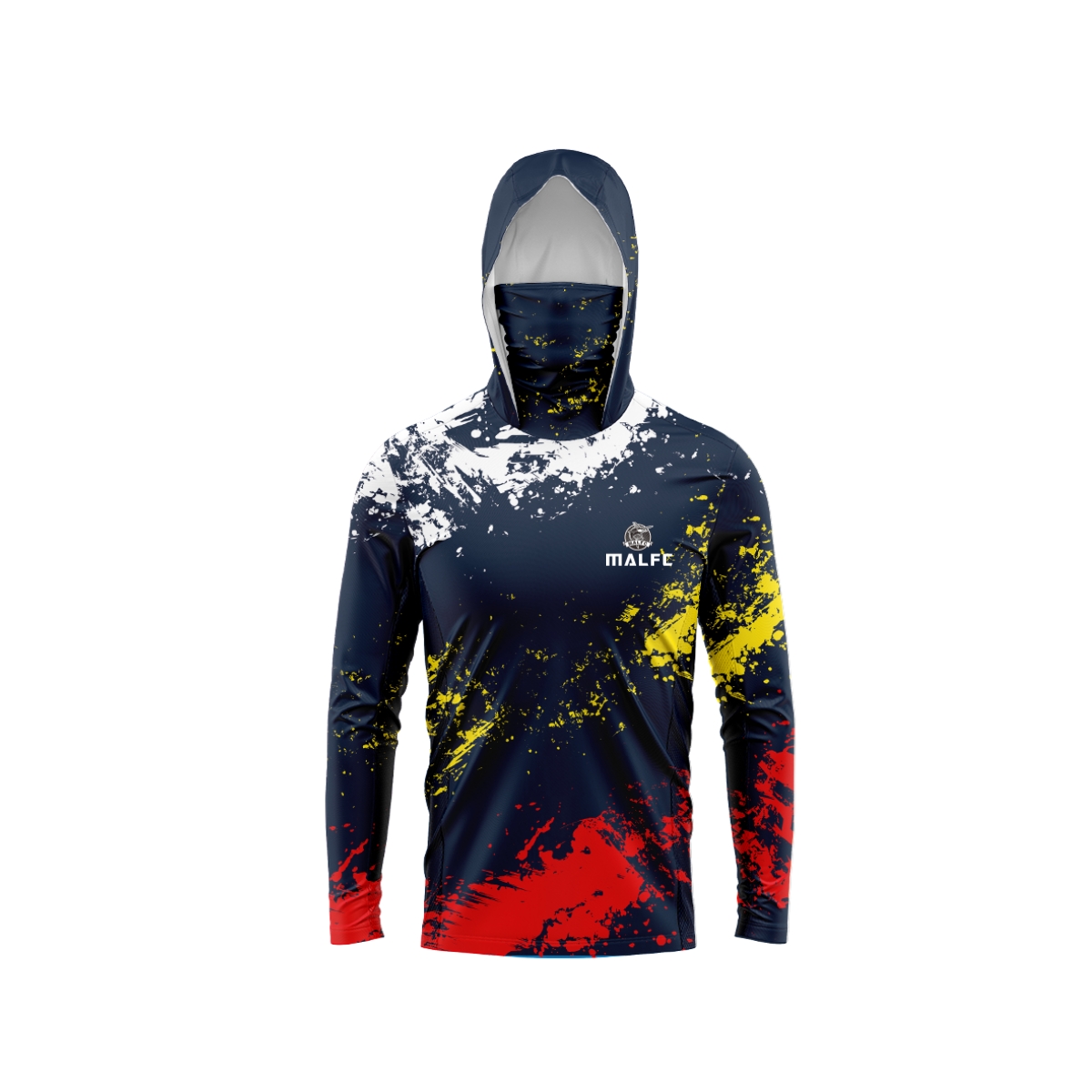MALFC Men Hood Fishing Shirt l - đánh giá và giá Rash Guard Long Sleeve