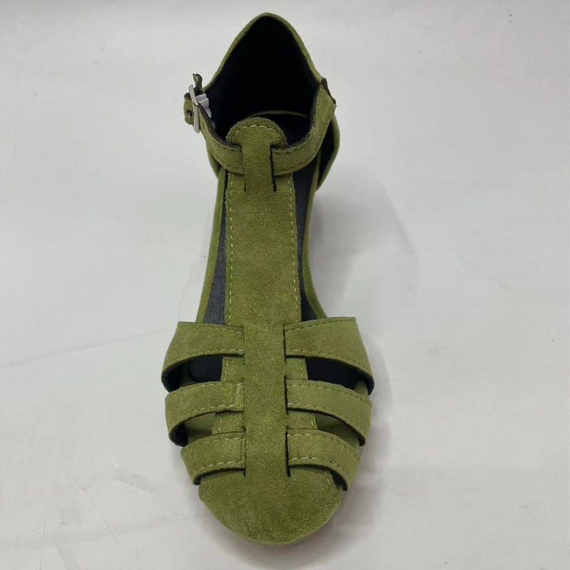 Women's Green Suede Kitten Hee - đánh giá và giá Summer Clothing Stores