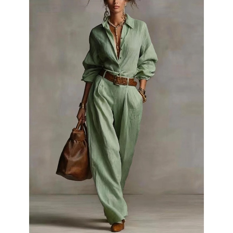 Spring Summer Temperament Soli - đánh giá và giá Summer Linen Clothing For Women