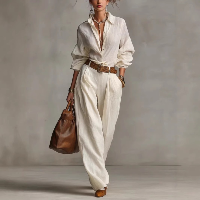 Spring Summer Temperament Soli - đánh giá và giá Summer Linen Clothing For Women