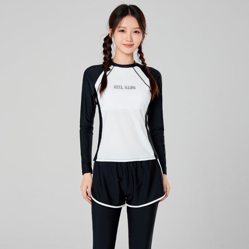 Girls Rash Guard Swimwear Long - đánh giá và giá Rash Guard Long Sleeve