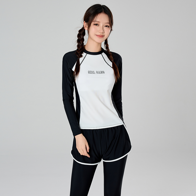 Girls Rash Guard Swimwear Long - đánh giá và giá Rash Guard Long Sleeve