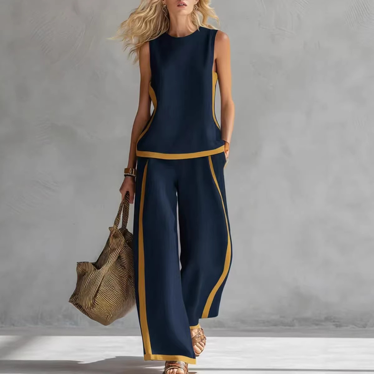 Women Linen 2 Piece Sets Color - đánh giá và giá Summer Linen Clothing For Women