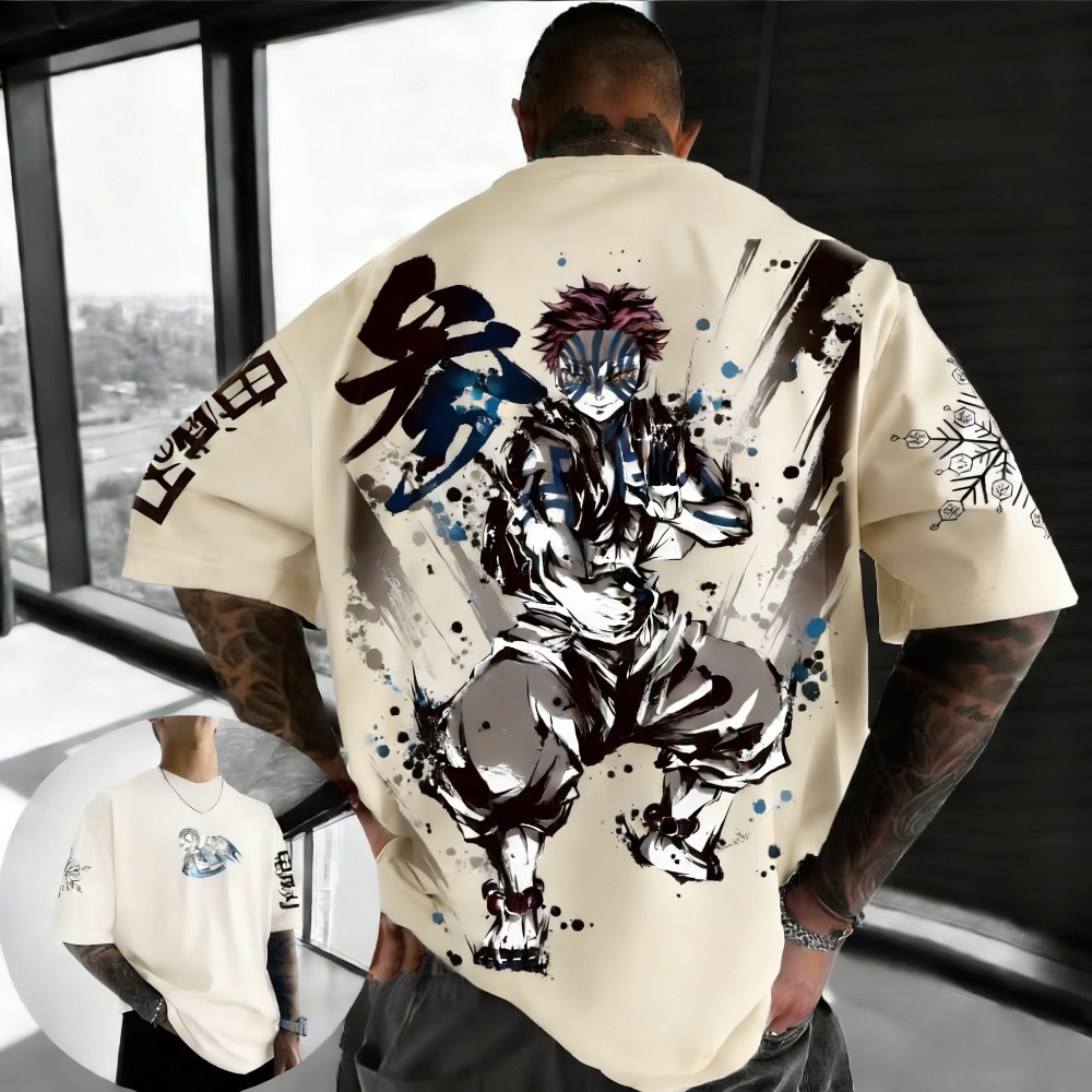 Summer Plus Size Demon Slayer  - đánh giá và giá Summer Clothing Styles Men