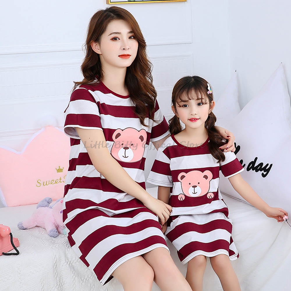 Summer Mom Daughter Night Dres - đánh giá và giá Summer Clothing Teens