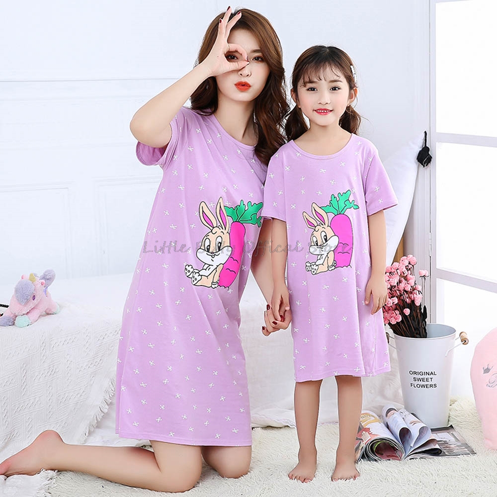 Summer Mom Daughter Night Dres - đánh giá và giá Summer Clothing Teens