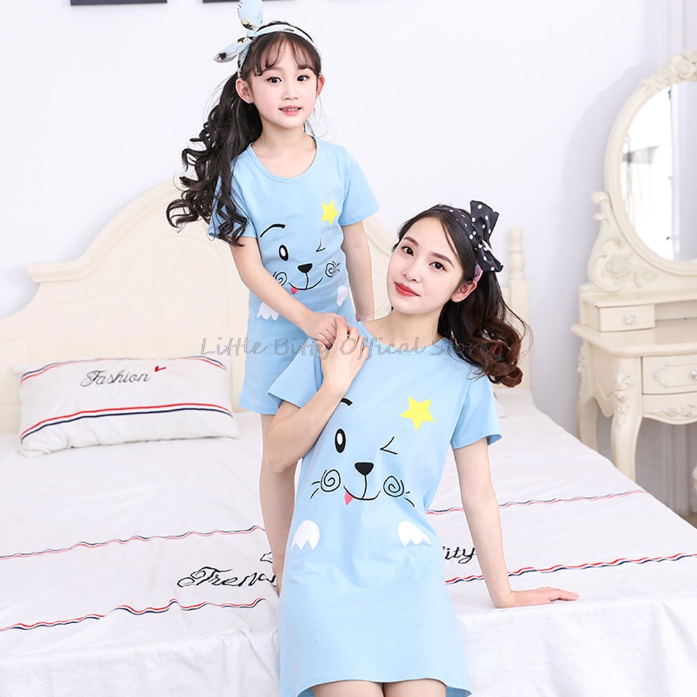Summer Mom Daughter Night Dres - đánh giá và giá Summer Clothing Teens