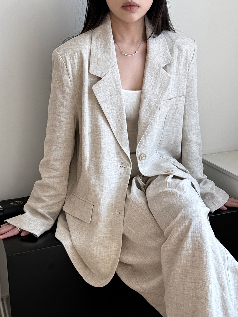 Autumn Hig-end Linen Material  - đánh giá và giá Summer Linen Clothing For Women