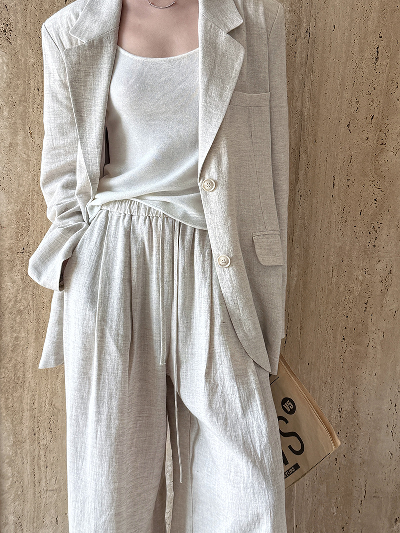 Autumn Hig-end Linen Material  - đánh giá và giá Summer Linen Clothing For Women