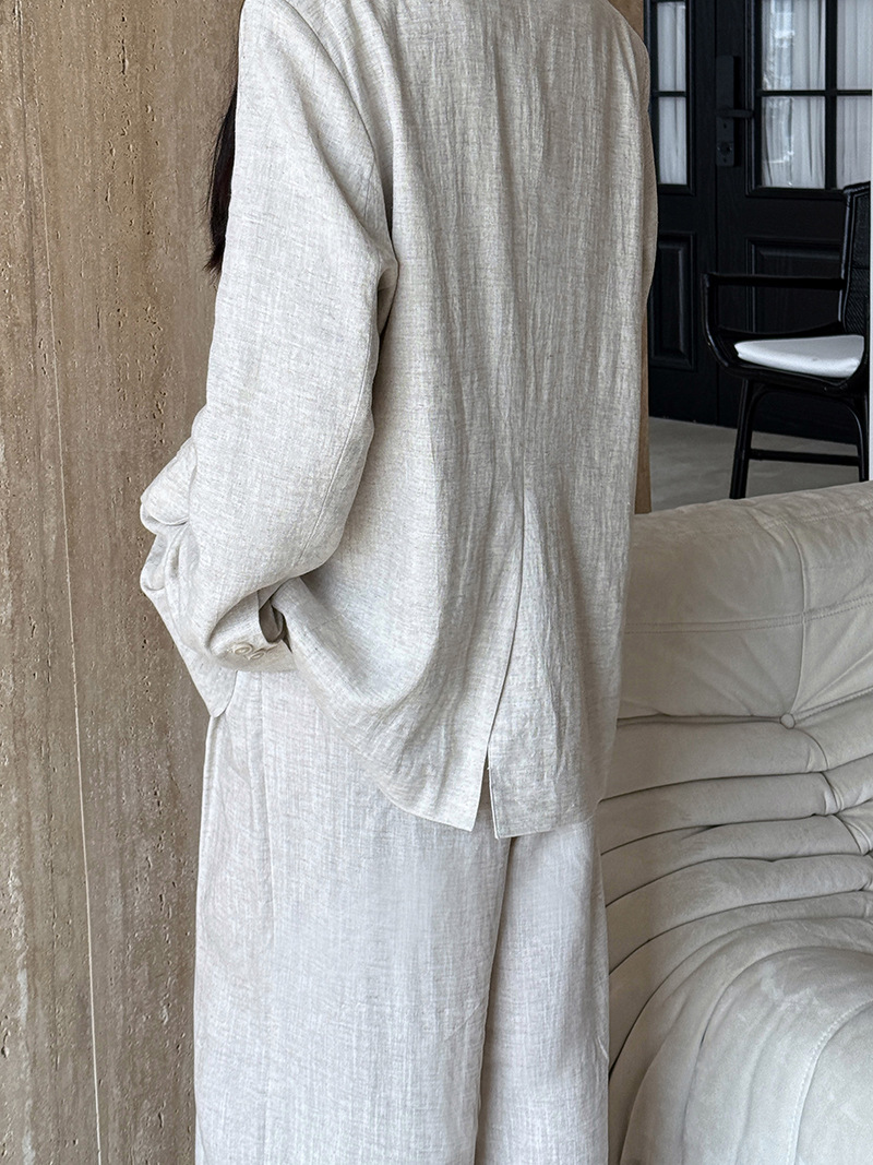 Autumn Hig-end Linen Material  - đánh giá và giá Summer Linen Clothing For Women