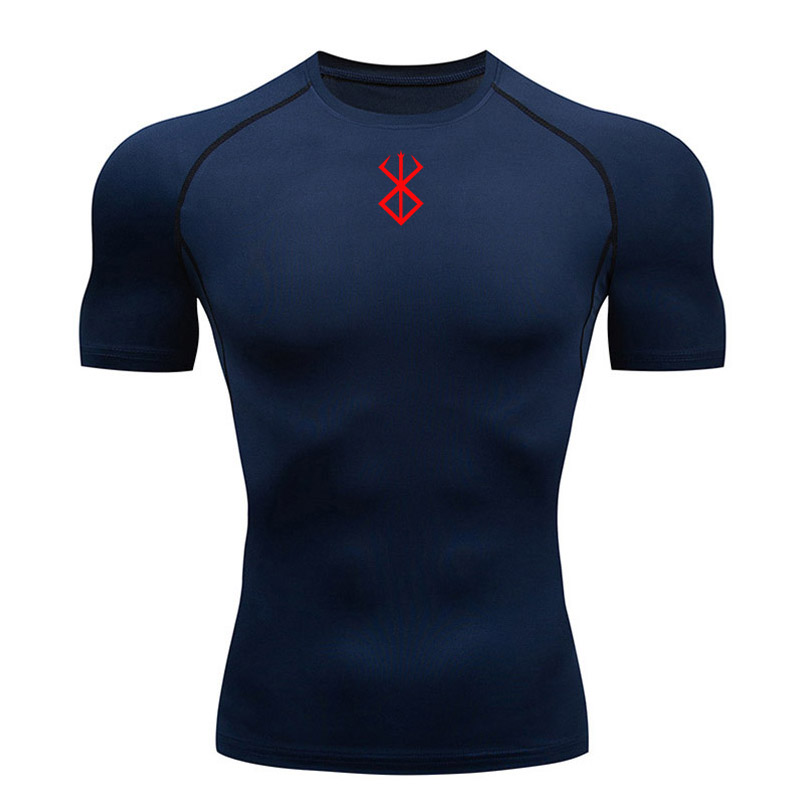 Men's Gym T-Shirt Running Comp - đánh giá và giá Rash Guard Long Sleeve