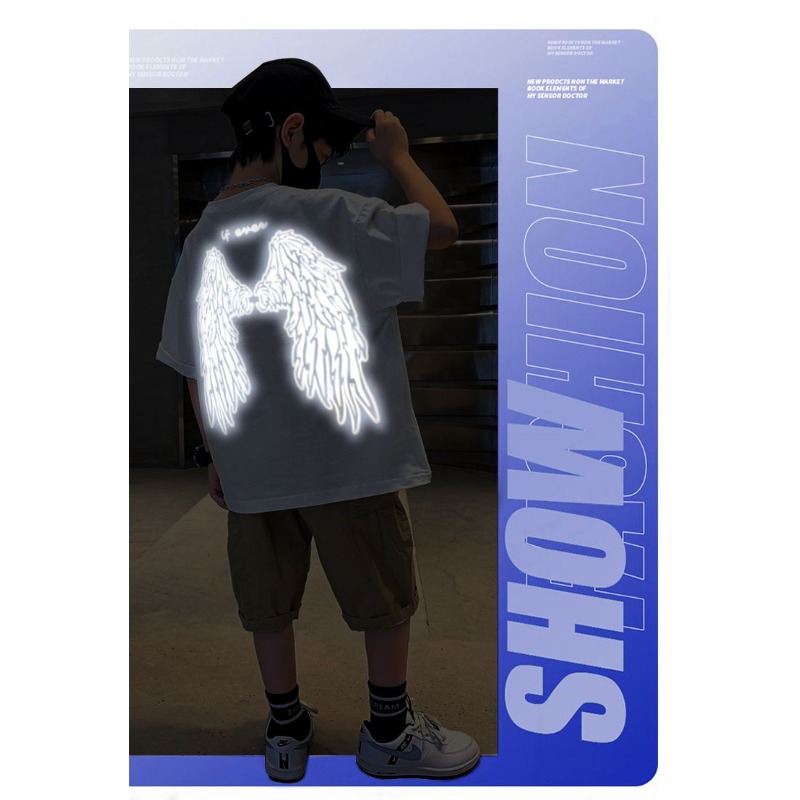 Youth Reflective Wings T Shirt - đánh giá và giá Summer Clothing Teens