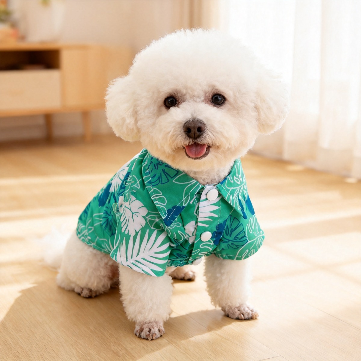 Cat Flower Shirt, Lightweight  - đánh giá và giá Summer Dog Clothing