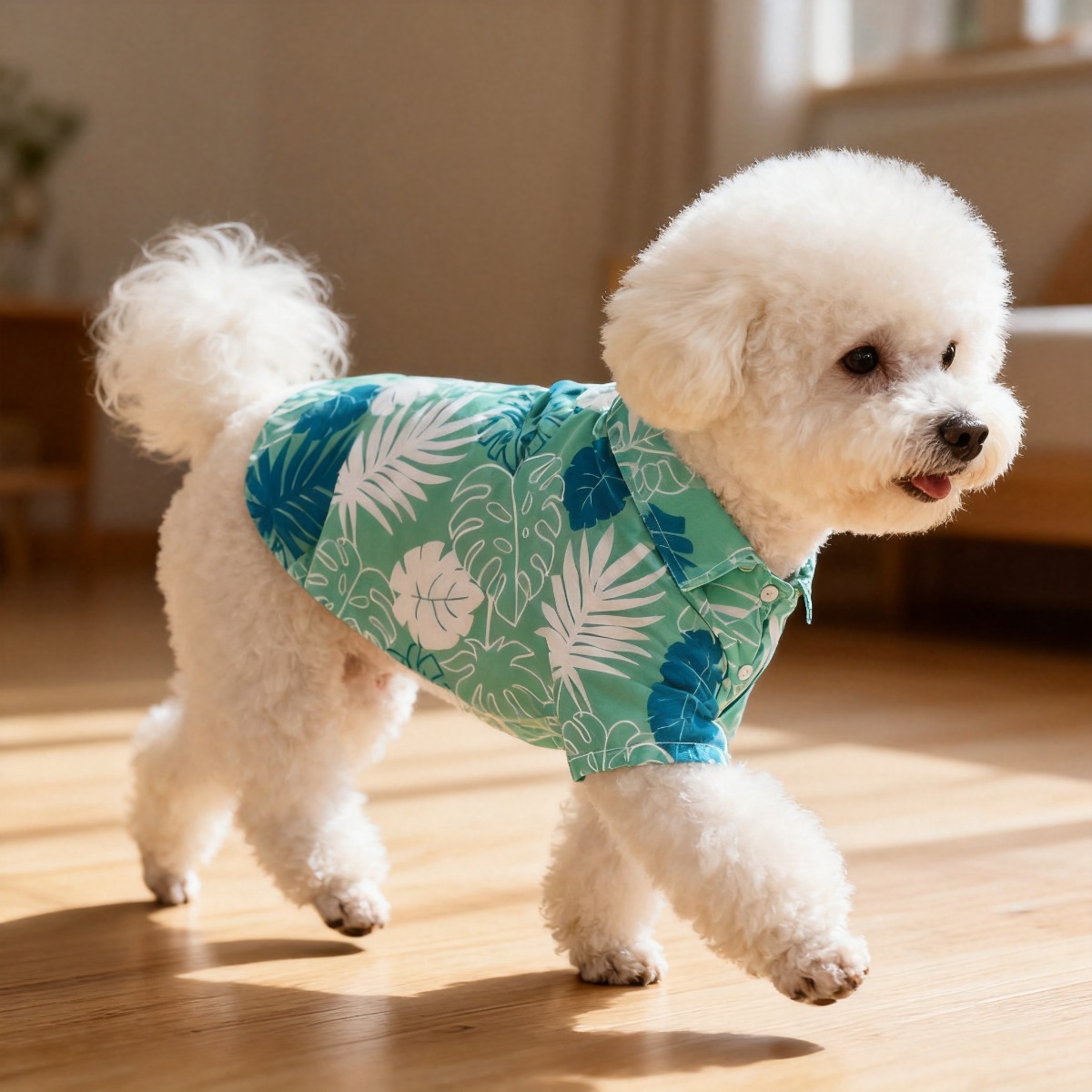 Cat Flower Shirt, Lightweight  - đánh giá và giá Summer Dog Clothing