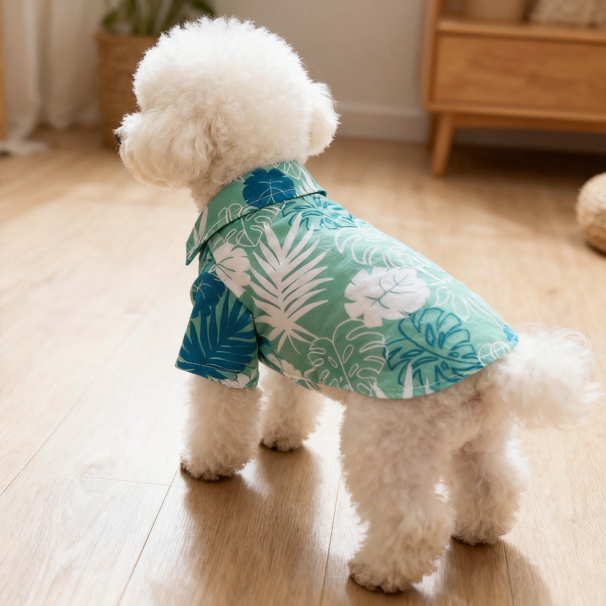 Cat Flower Shirt, Lightweight  - đánh giá và giá Summer Dog Clothing