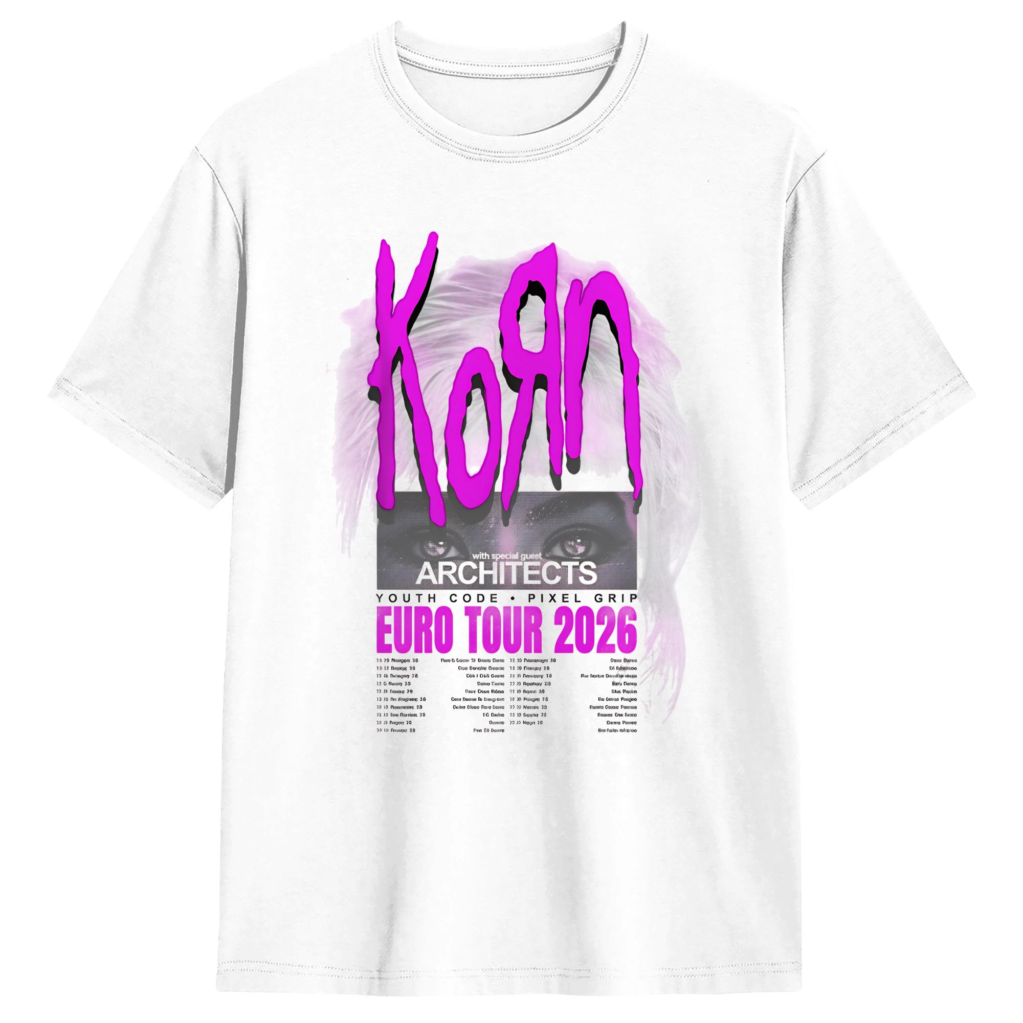 Korn Europe And UK Tour 2026 T - đánh giá và giá Summer Clothing Uk