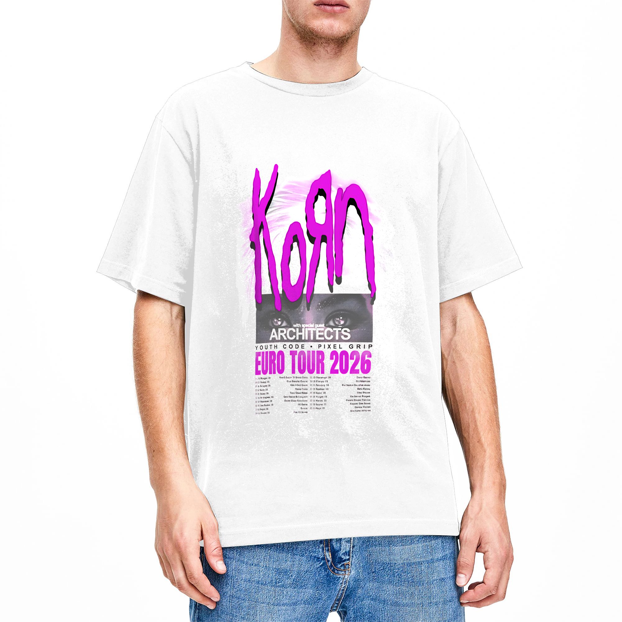 Korn Europe And UK Tour 2026 T - đánh giá và giá Summer Clothing Uk