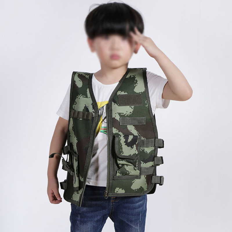 Outdoor Children Vest Tactical - đánh giá và giá Summer Games Clothing