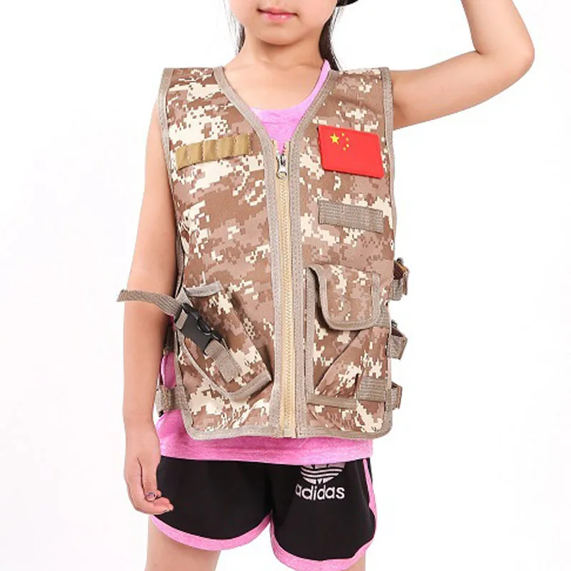 Outdoor Children Vest Tactical - đánh giá và giá Summer Games Clothing