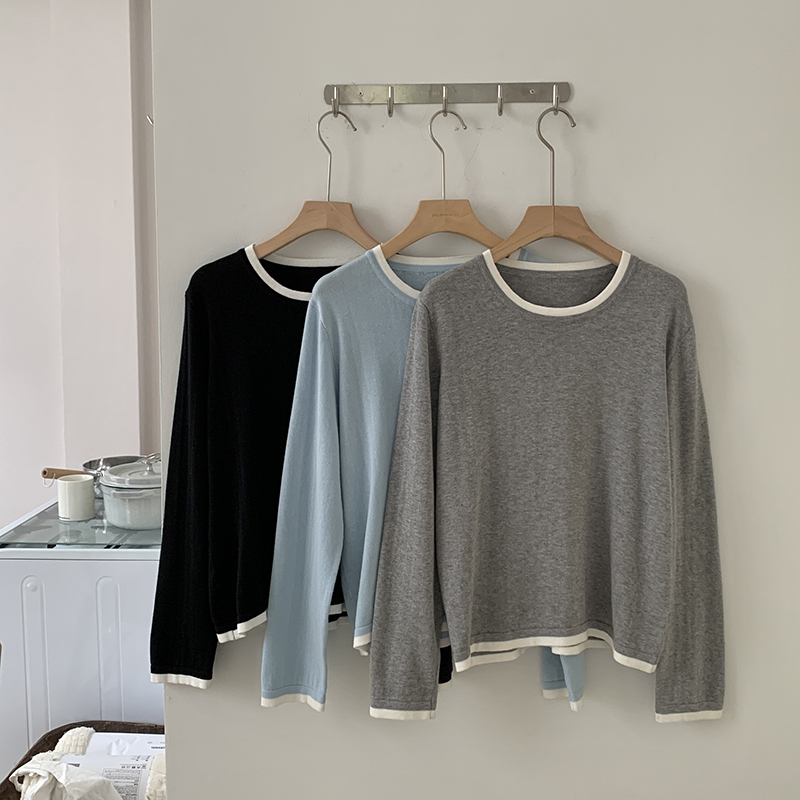 100% Cotton Women O-neck Color - đánh giá và giá Summer Clothing Long Sleeve