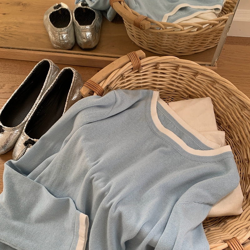 100% Cotton Women O-neck Color - đánh giá và giá Summer Clothing Long Sleeve