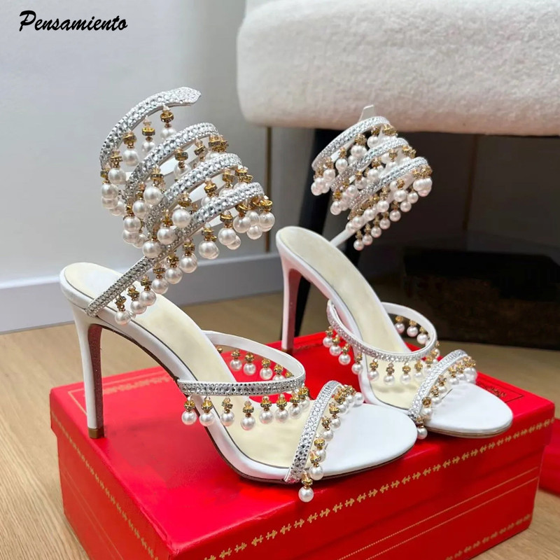 Luxury Rhinestones Pearls Tass - đánh giá và giá Summer Clothing Stores