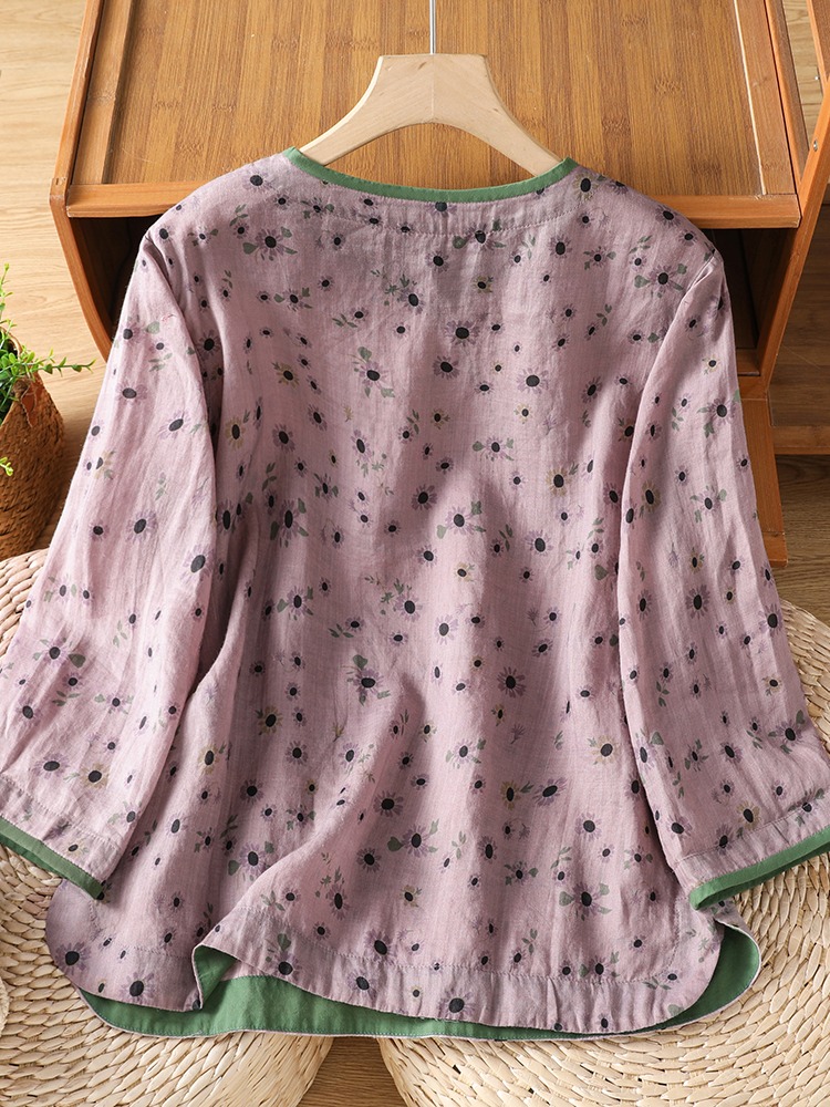 Retro Chinese National Style F - đánh giá và giá Summer Linen Clothing For Women
