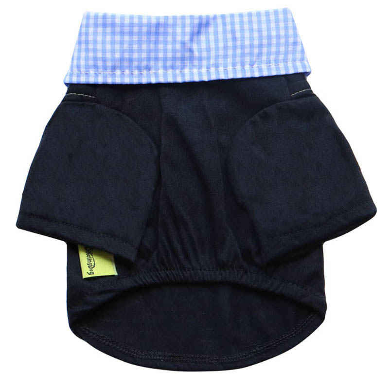 Kẻ Sọc Chó Áo Sơ Mi Giả Hai Mả - đánh giá và giá Summer Dog Clothing