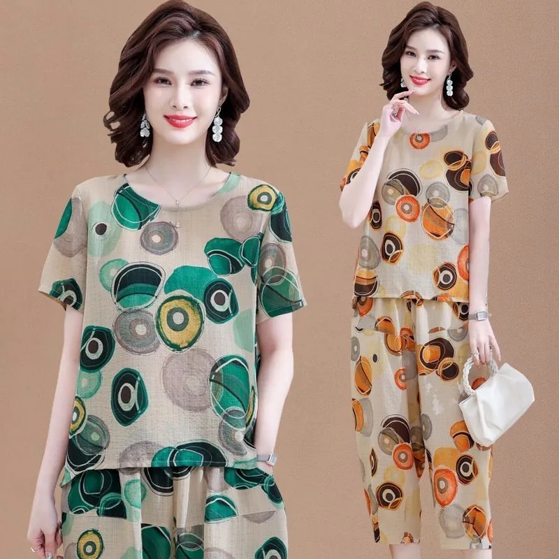 New Short-Sleeved T-Shirt for  - đánh giá và giá Summer Linen Clothing For Women