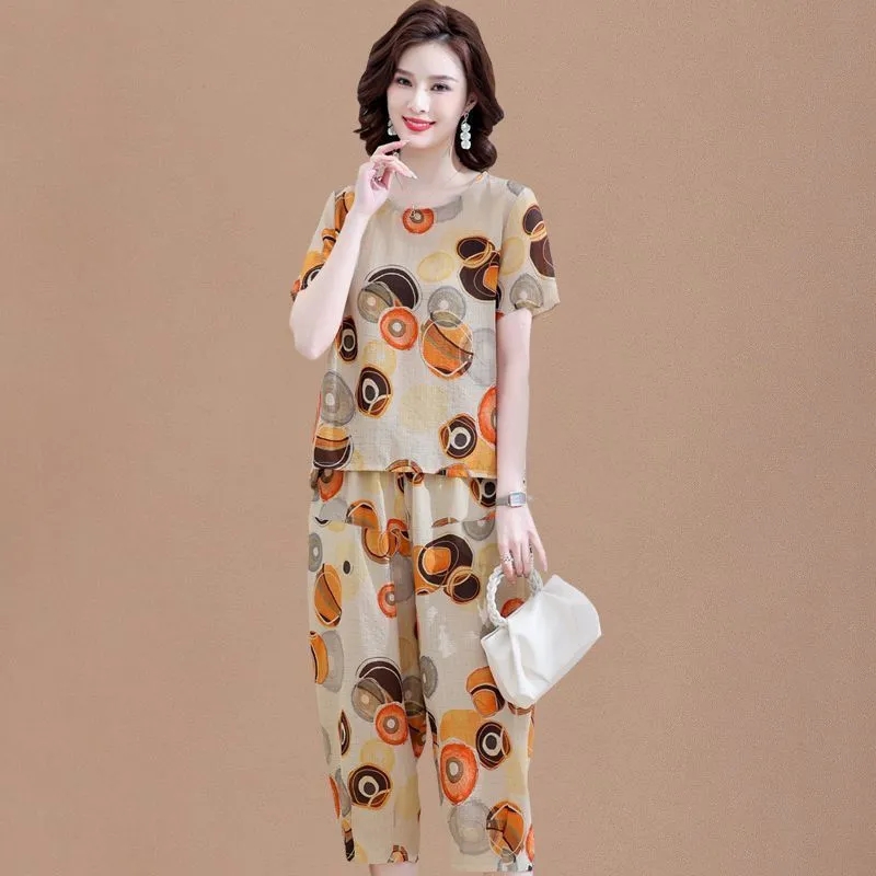 New Short-Sleeved T-Shirt for  - đánh giá và giá Summer Linen Clothing For Women