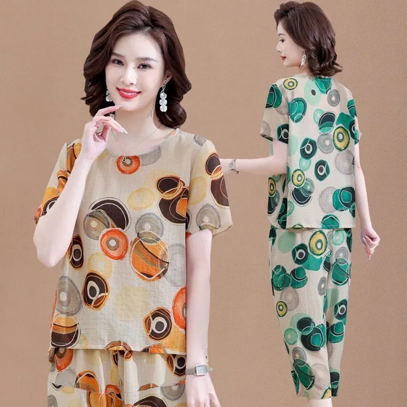 New Short-Sleeved T-Shirt for  - đánh giá và giá Summer Linen Clothing For Women
