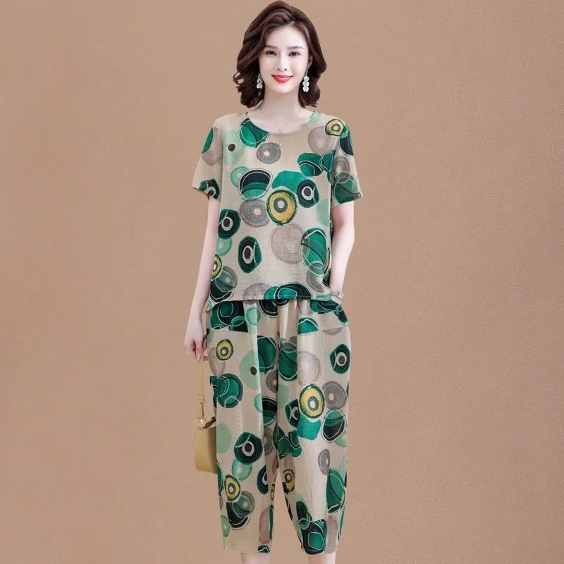New Short-Sleeved T-Shirt for  - đánh giá và giá Summer Linen Clothing For Women