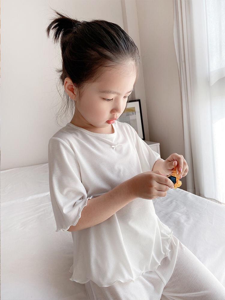 Pajamas Child House Clothing T - đánh giá và giá Summer Clothing Teens