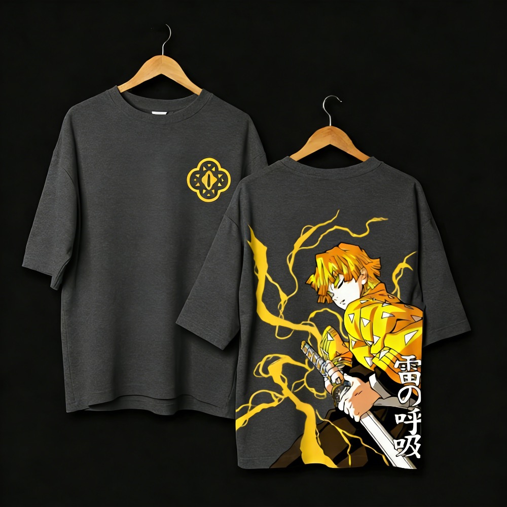 Plus Size Demon Slayer Anime P - đánh giá và giá Summer Clothing Styles Men